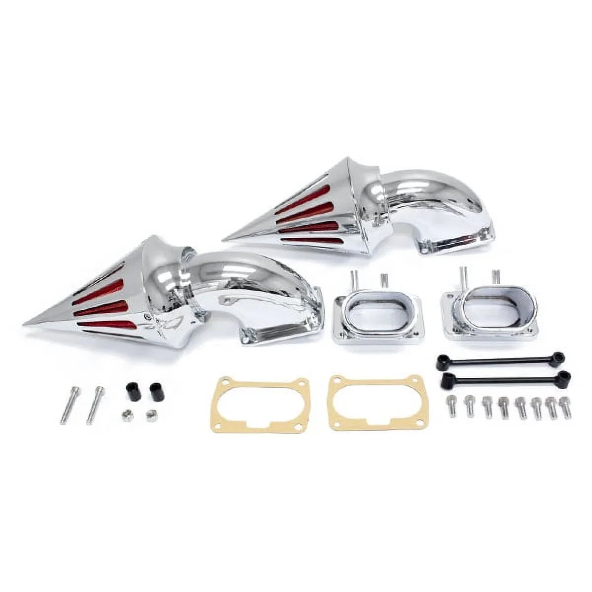 Compatible Air Krator Plus Intake Spike 2007 Dual Suzuki Filter Boulevard - Cleaner M109 Chrome with