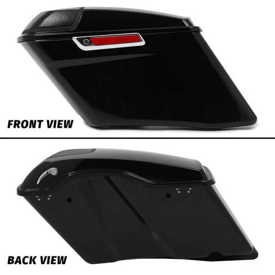 Saddlebags Touring 16 Grills 14 21 with Harley Glide 18 Audio 17 Kojem 5" Cover w/Speaker CVO Hard 20 23 19 22 for 15