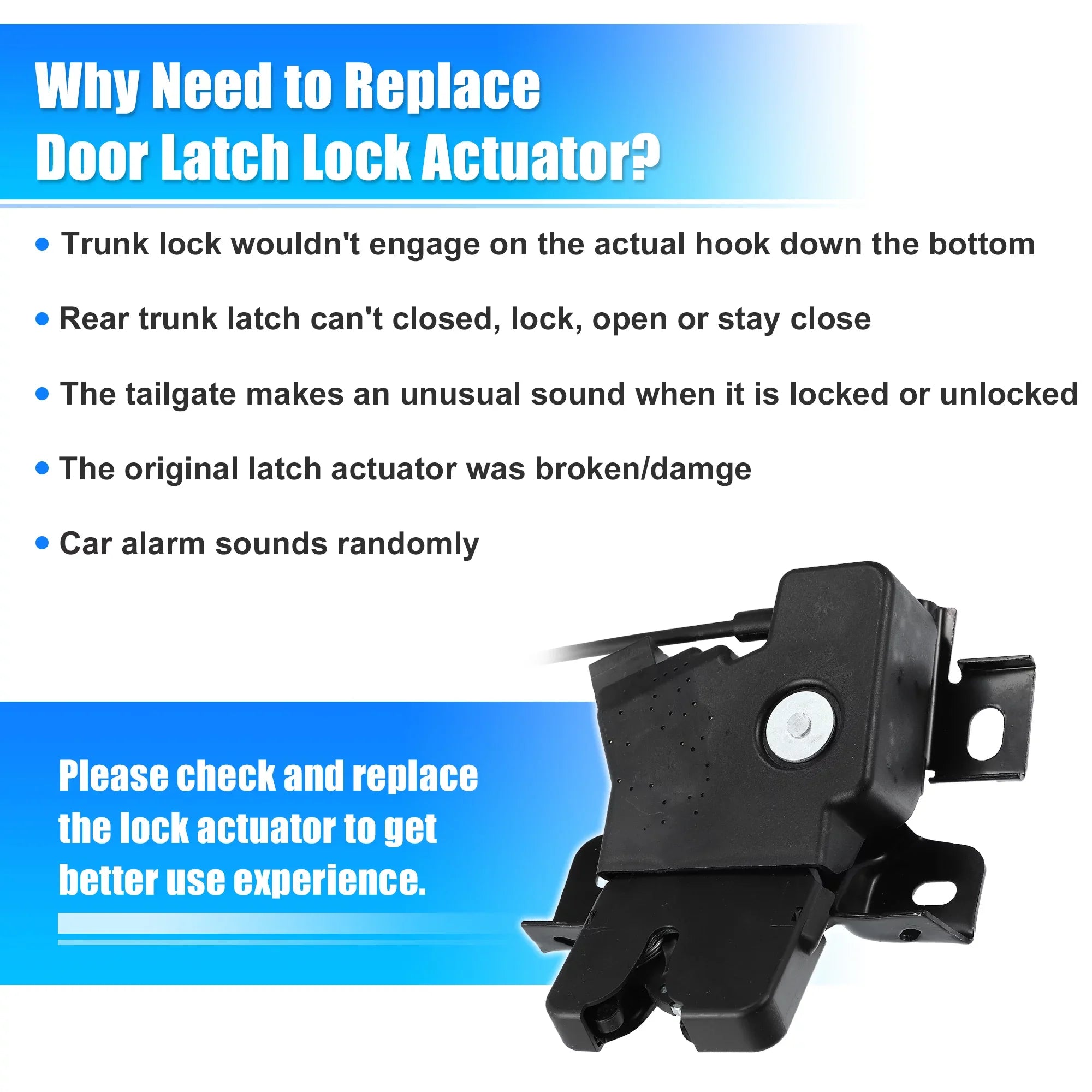 for Unique for Lock Rear Deck Trunk 2010-2014 Motor DR3Z-5443200-A Latch Ford Bargains Mustang Latch Coupe Actuator Lid