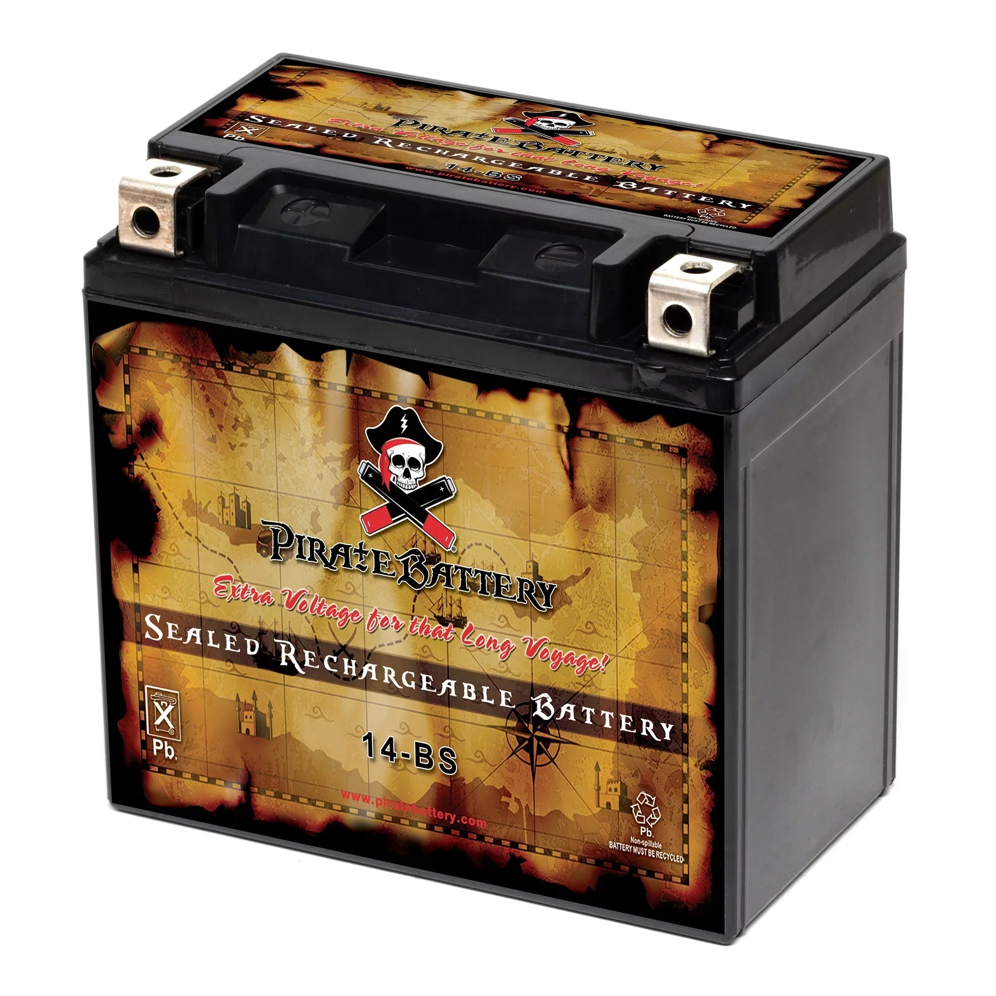 Shadow A. (14-BS Aero, Motorcycle Volt,12 C3, Pirate E. T Battery C. Honda Vt1100c, Tourer) (spirit, 12 Ah, YTX14-BS for CCA) 200 1100cc 2006 Battery