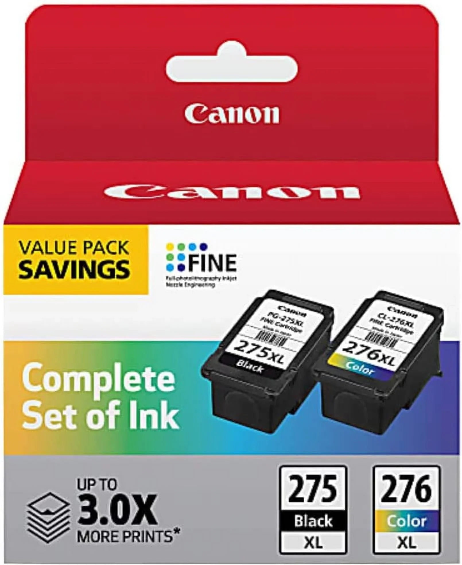 to / TS3522 Printers Multicolor TR4720 CL-276 XL and PG-275 Compatible Canon PIXMA Ink XL Printer for TS3520,