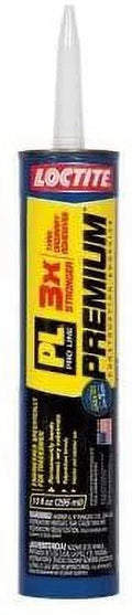 Adhesive Construction Polyurethane 10 Pack of LOCTITE PL OZ 12 Premium Tubes Adhesive
