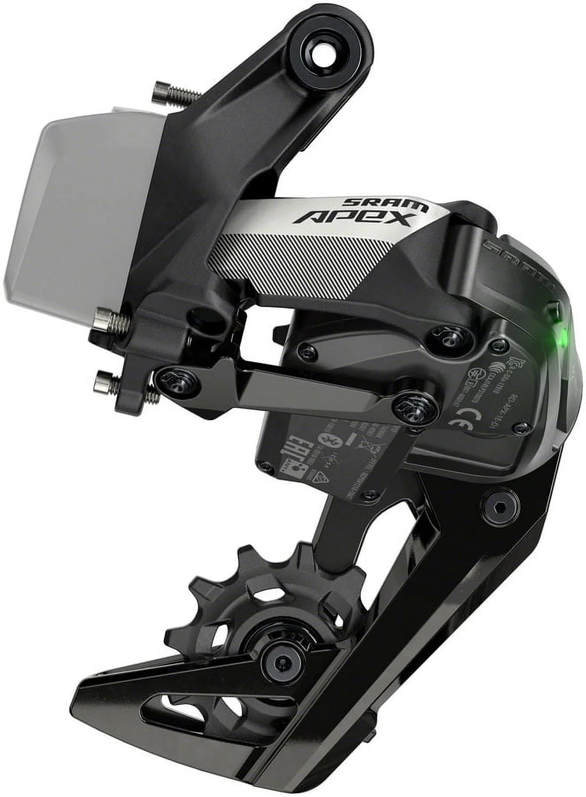 Apex AXS 12-Speed, Max, Derailleur Not XPLR SRAM Rear D1 - 44t Black, (Battery Included),