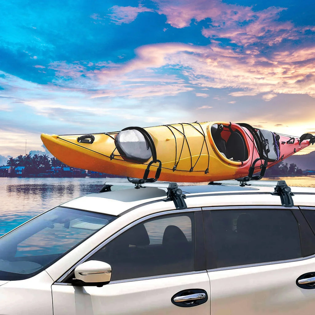 with Fit Without Roof Capacity for Rack Side Roof Car Most 47.24in Vehicle 165LBS Aluminum Wagon Rail Crossbars Cargo Car iMounTEK Roof Rack Carrier