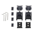 Secure Pack Latch 07-18 2 Onemayship Vehicle Catch Wrangler Hood Protection-Black for US Jeep Front JK Lock