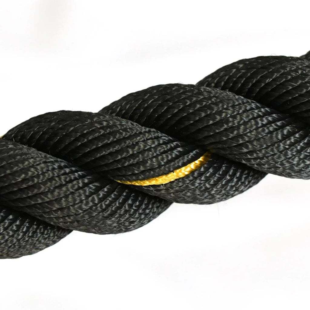 and Training Length, Sleeve 1.5 Poly ft Rope Rope Protective with Wall Mount in Battle Diameter 30 Dacron