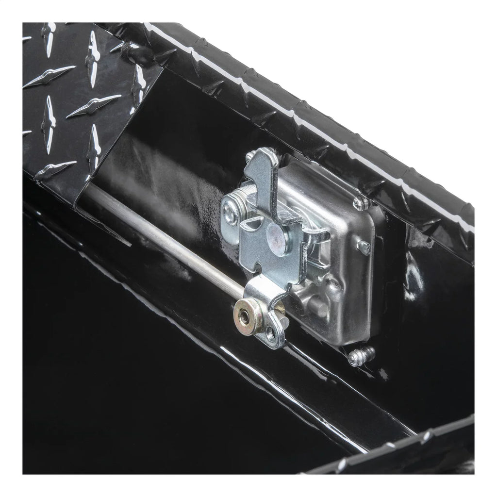 Welding ALUMINUM TOOLBOX CROSSOVER LOW TBS-69-A-LP-BLK ANGLED Services BLACK 69IN LID SINGLE UWS/United UWSTBS-69-A-LP-BLK PROFILE