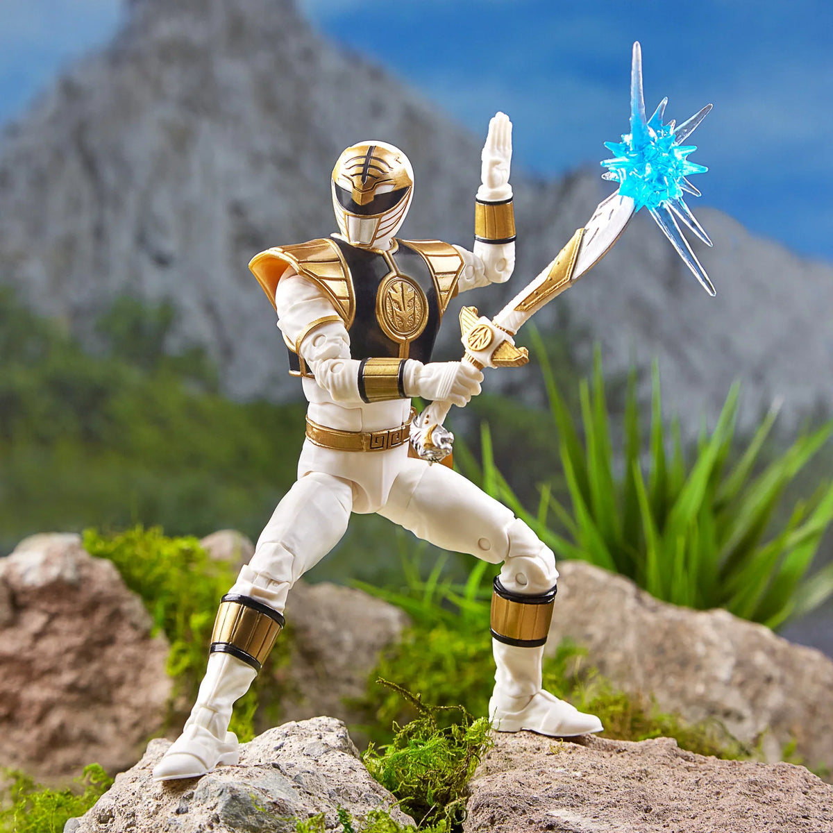 Mighty Ranger 6-inch Power Rangers Morphin White Figure Lightning Collection