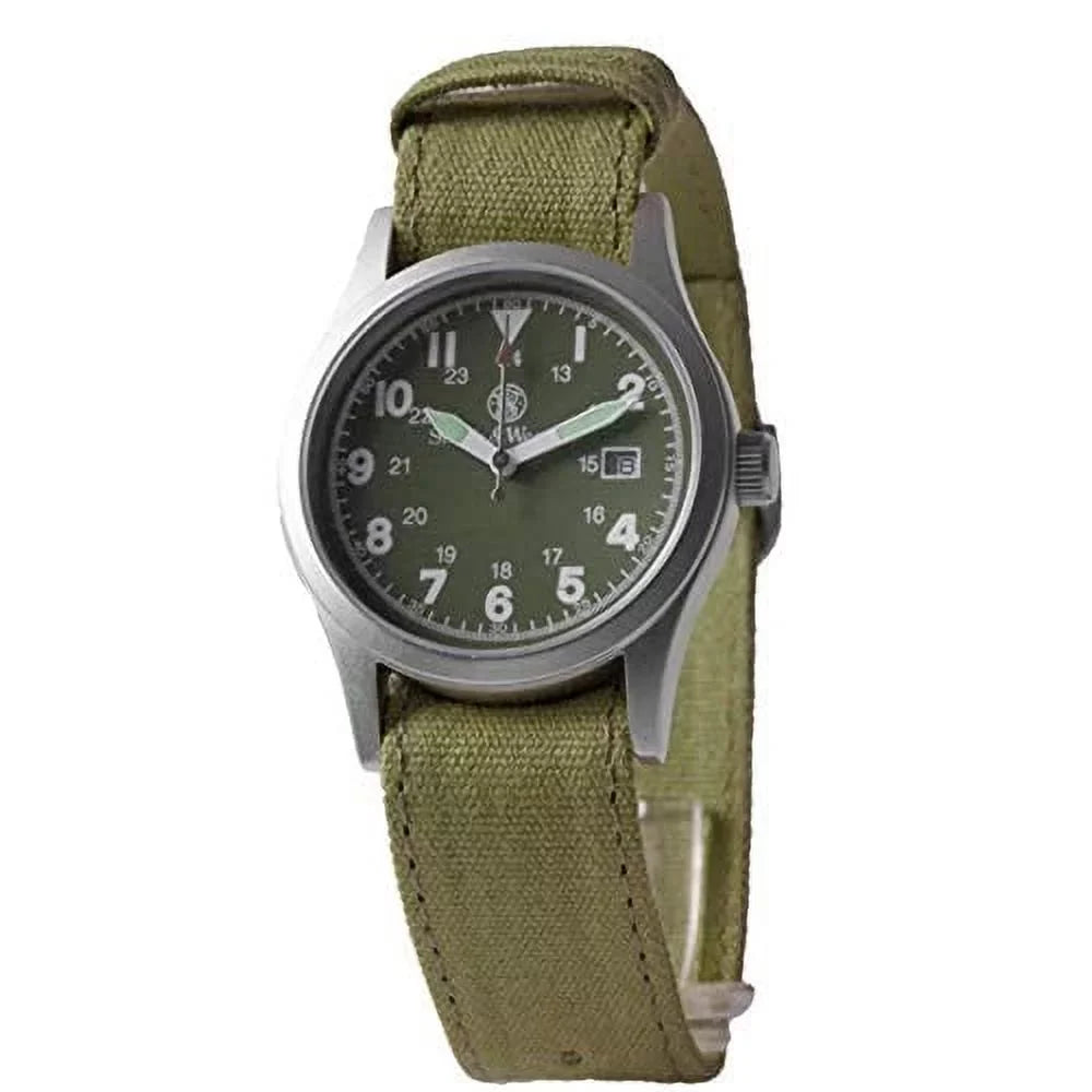 Watch - Smith Canvas SWW-1464-OD Olive Strap Drab Multi and Military Wesson