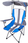 and Foldable Tailgates, for Canopy Chair Original Outdoor Grey/Blue Camping, Kelsyus Events,