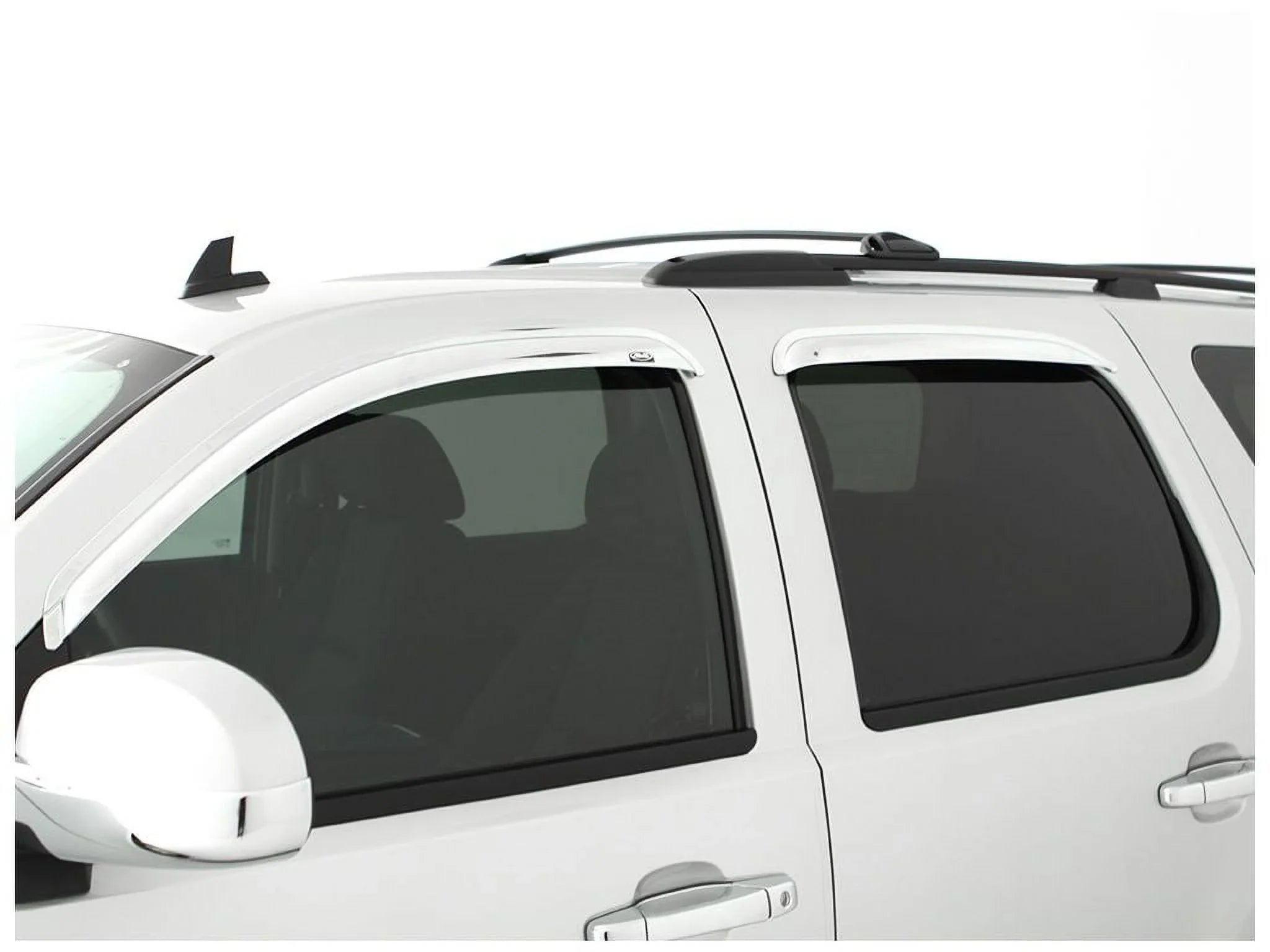 Xd, Sv/Sl/Platinum with 2017-2019 Ventvisor 2021 (AVS) Reserve - Auto Outside RealTruck Window Compatible Mount Titan Nissan Titan Chrome Select: 2Pc Front Nissan Ventshade by