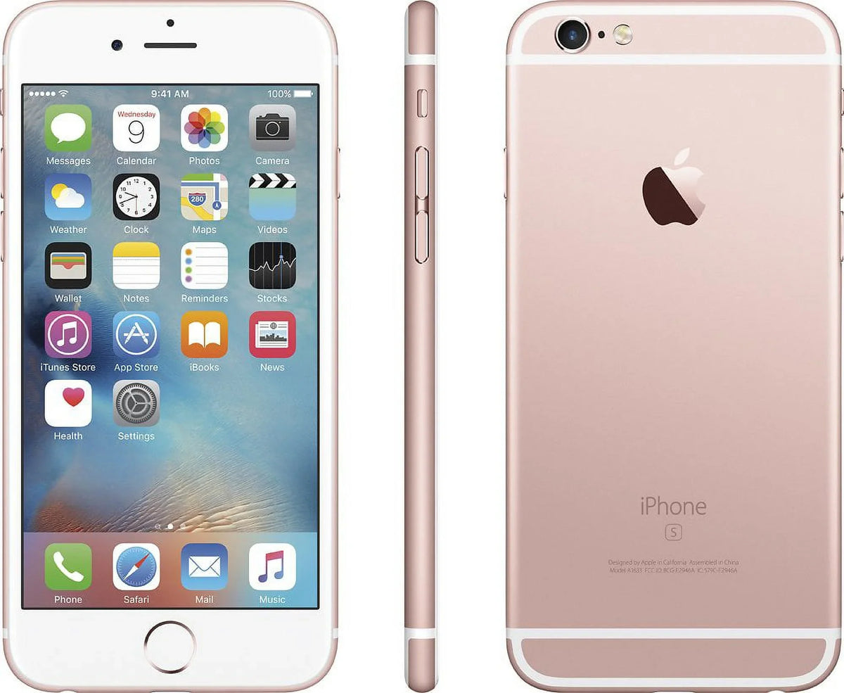 Gold Rose (TracFone) iPhone Restored 6s 32GB (Refurbished)