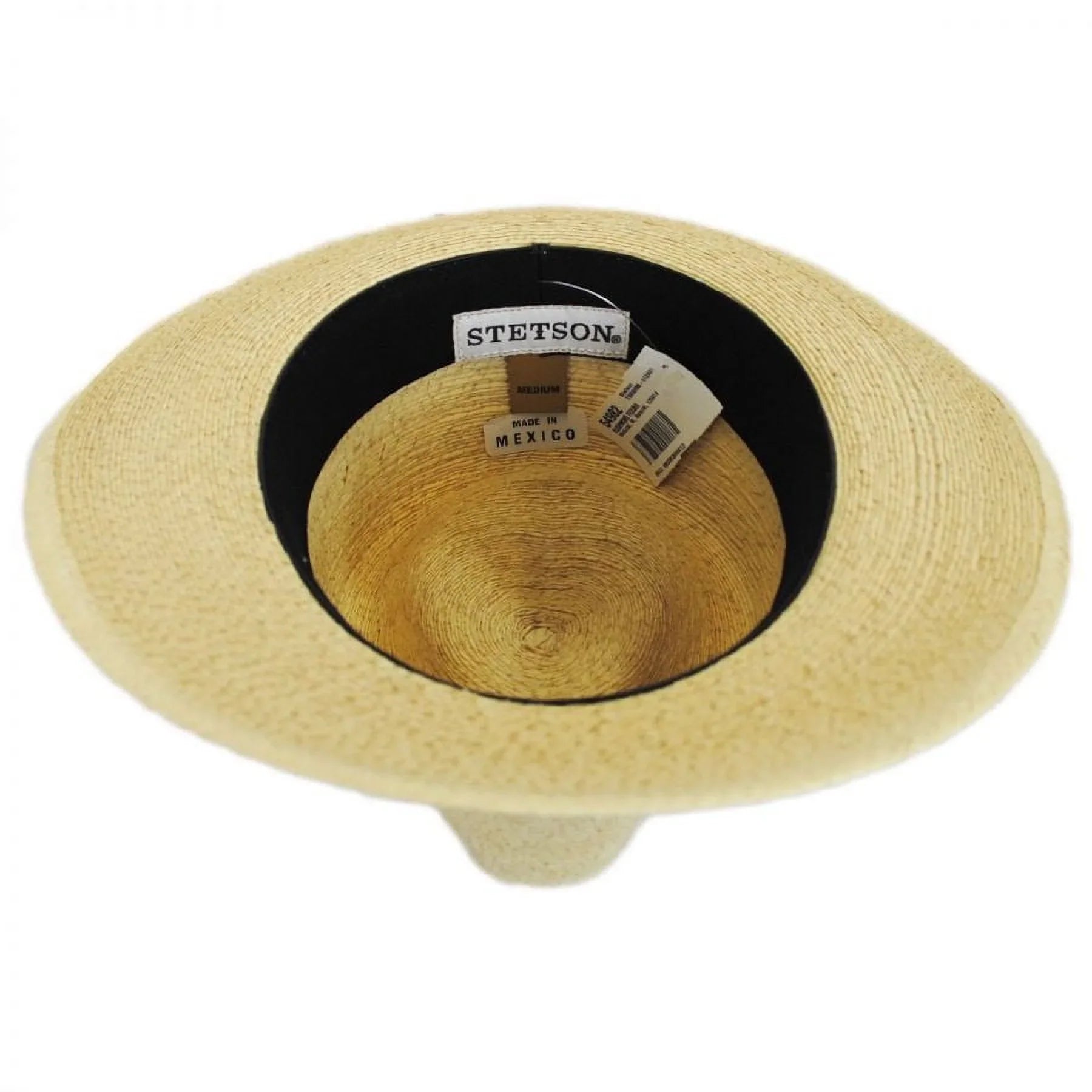 Leaf XXL Rushmore Palm Hat - Straw Fedora - Natural