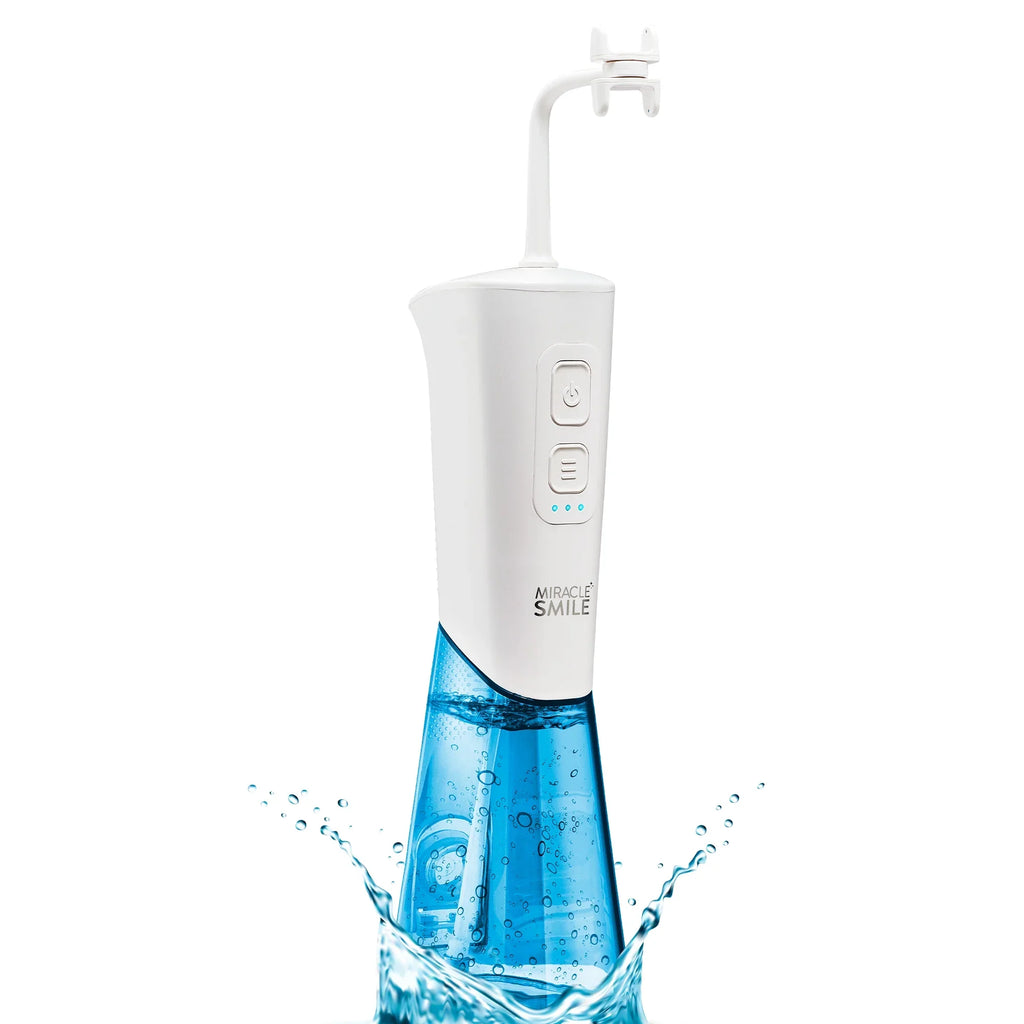 Water Smile Flosser, Miracle Rechargeable Tank Easy Flosser, Portable Dental Water Refill Water