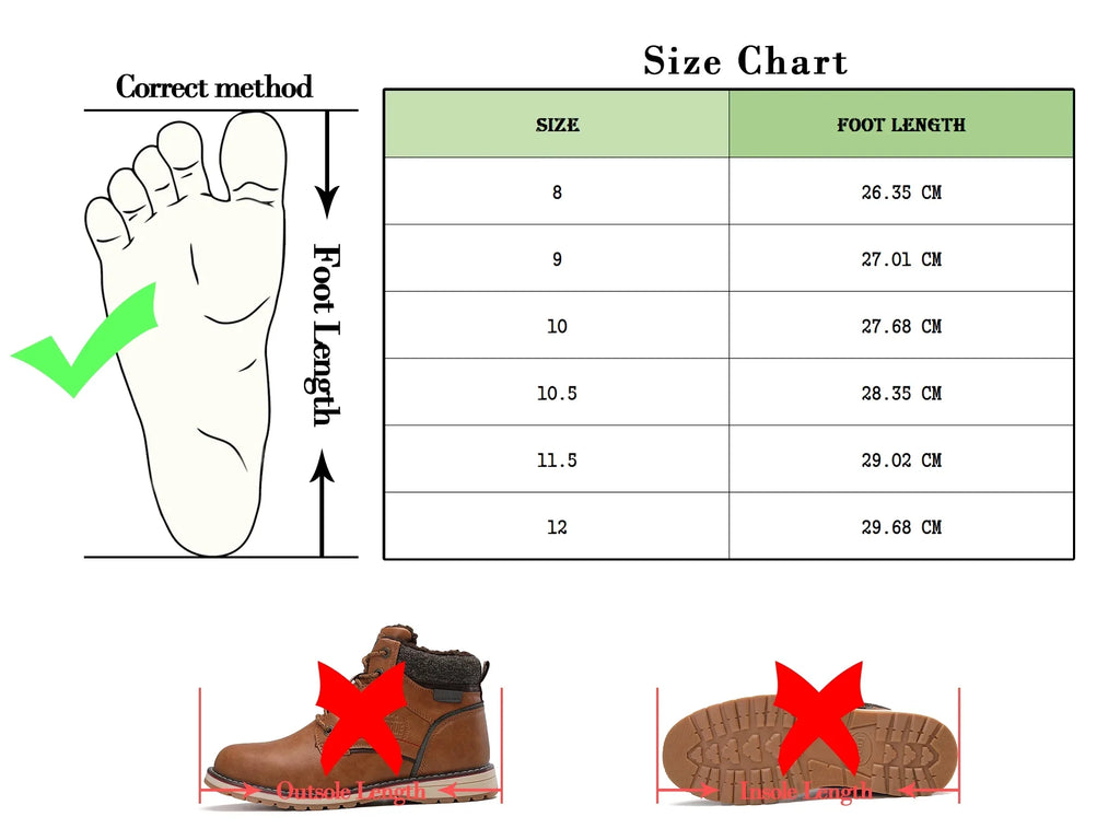 Brown Hiking 7 BELLO Snow Men's Snow Winter Outdoor Boots ARRIGO Light Boots