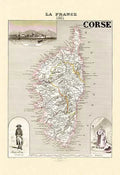 Print Corse- Art x 30") Fine Canvas (20"