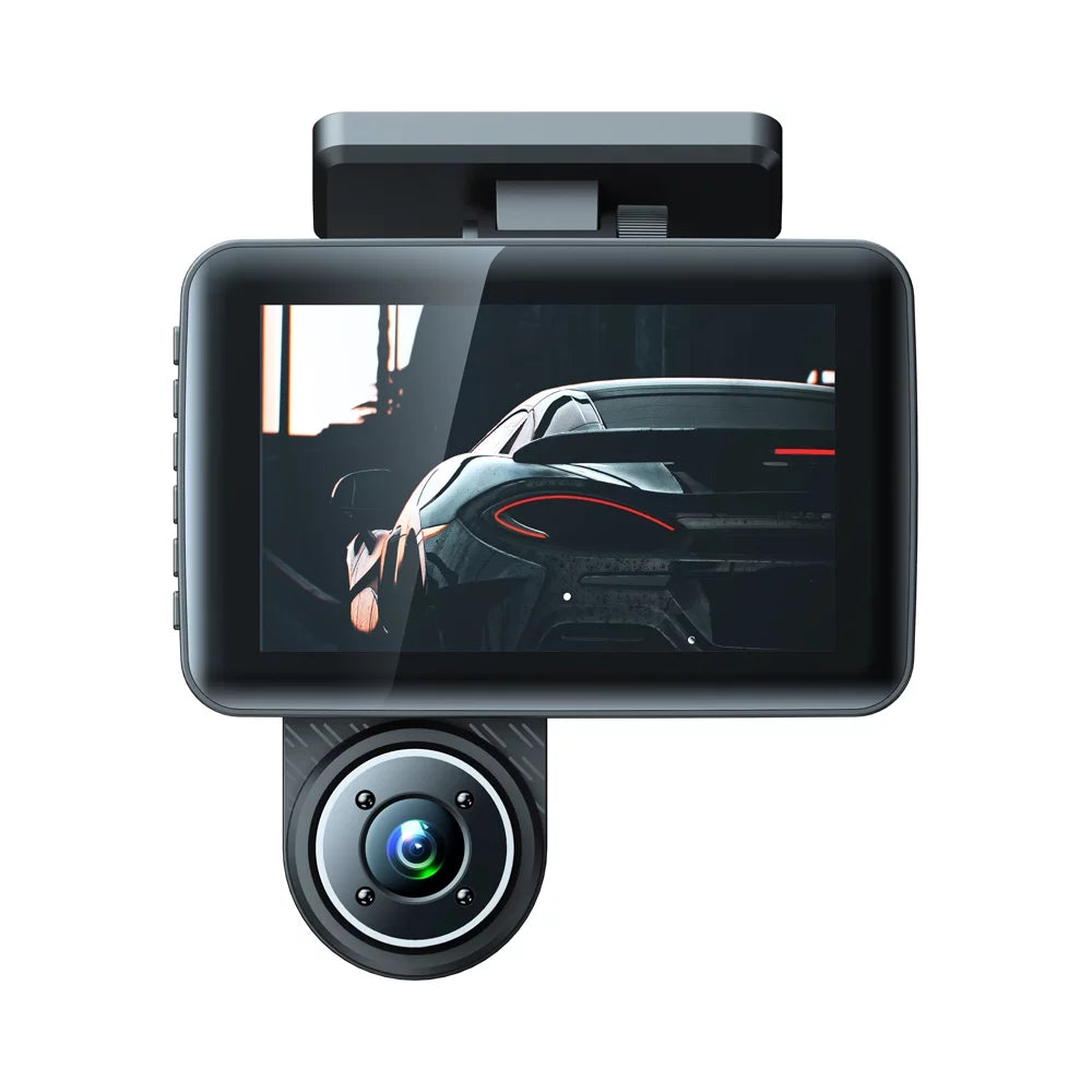 Rearview 4in Car Cameras Ametoys Recording Angle Mirror Safety Clear Car Recorder 3 Auto Wide Driving Recorder Dash Car Video Cam