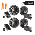 Two DB6502 6.5" Polk Audio Pairs Certification Powersports Component Speaker Marine Of and - -
