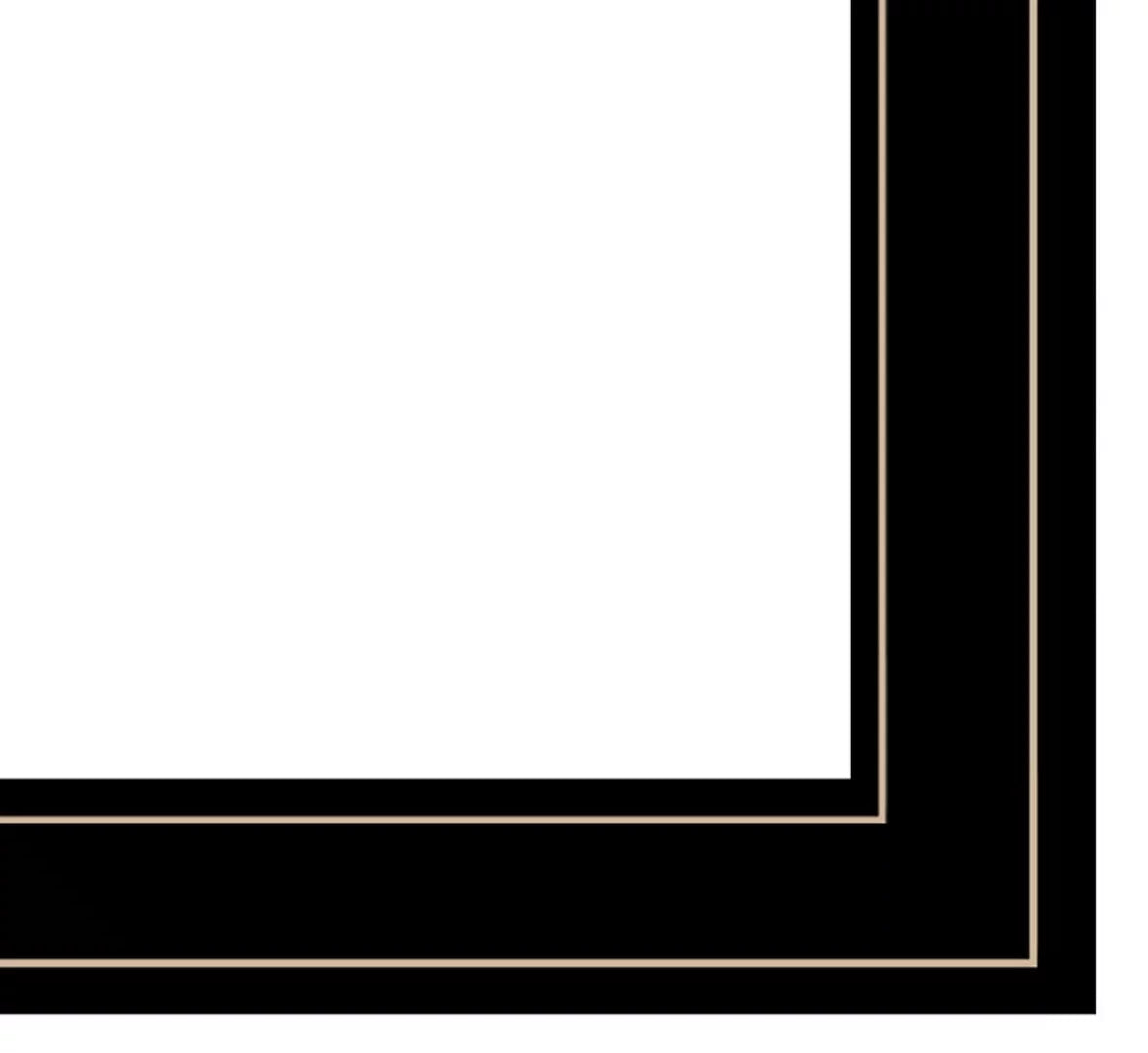 Frame 4-Piece II" Vignette "Four Seasons Black Jacobs, by Billy Collection