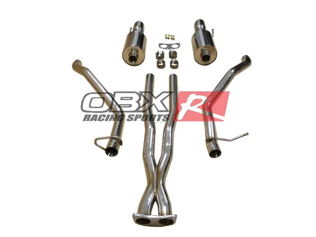 to 05 06 Catback Stainless For 6.0L By OBX-RS Exhaust GTO Pontiac