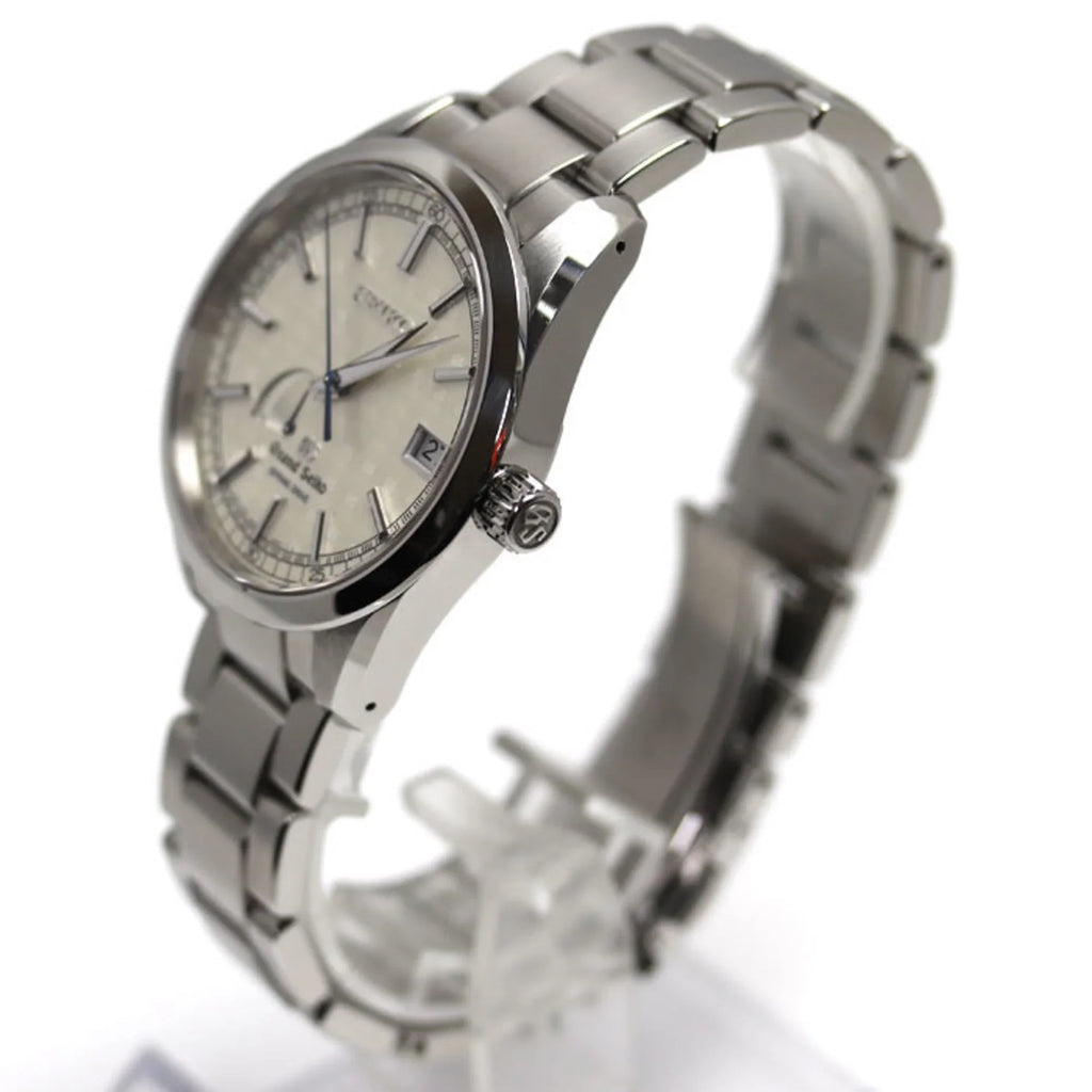 Men's Drive Watch Grand 1,500 Limited (Good) pieces Seiko worldwide SBGA111/9R65-0BP0 Spring Anniversary Automatic to Edition Pre-Owned 10th