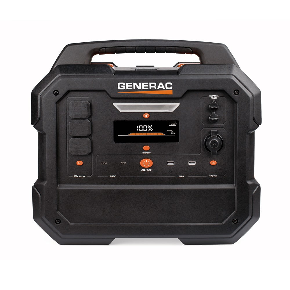2106Wh Power Compatible Panel - Battery Solar Station Generac 8026 Charging Portable Powered 1600/3200W Generator