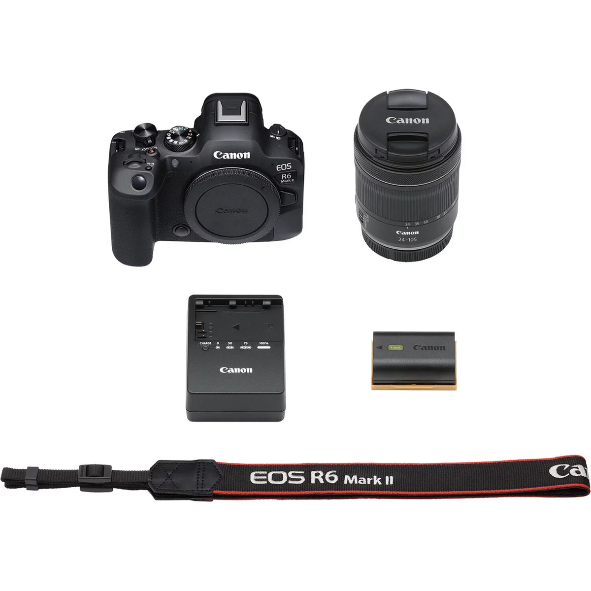 24-105mm II EOS R6 Kit and Mark Lens Accessory - Camera f/4-7.1 Canon Mirrorless