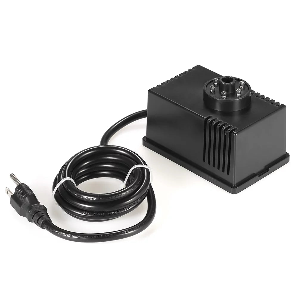 Fish Fountain Light Garden for Submersible Pond 600L/H Water Pump Bird Aquarium LED Lixada AC 10W Bath