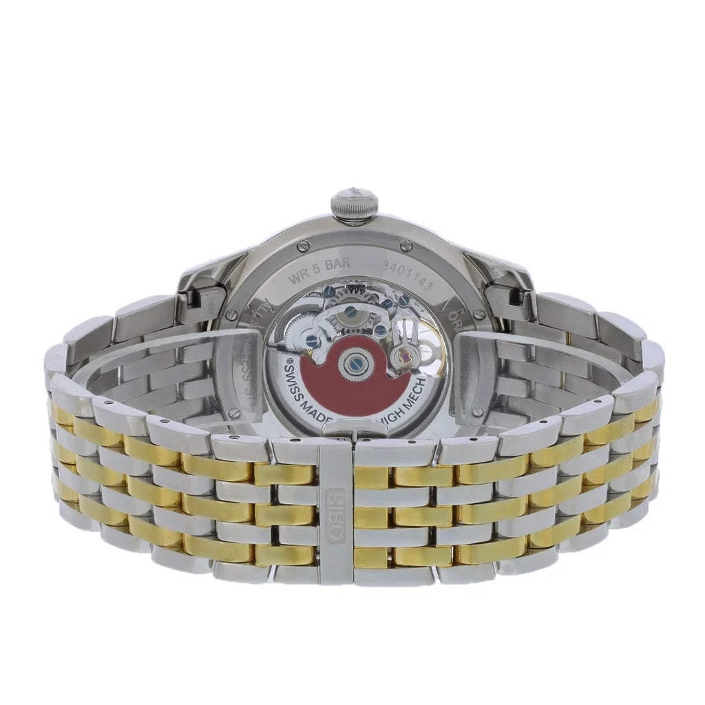 Pre-Owned 01.734.7670.4351 Mens Two-Tone Stainless Oris Automatic Artelier Watch