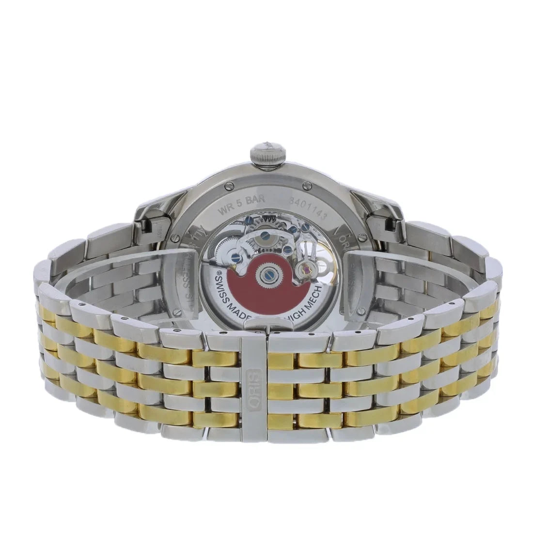 Pre-Owned 01.734.7670.4351 Mens Two-Tone Stainless Oris Automatic Artelier Watch