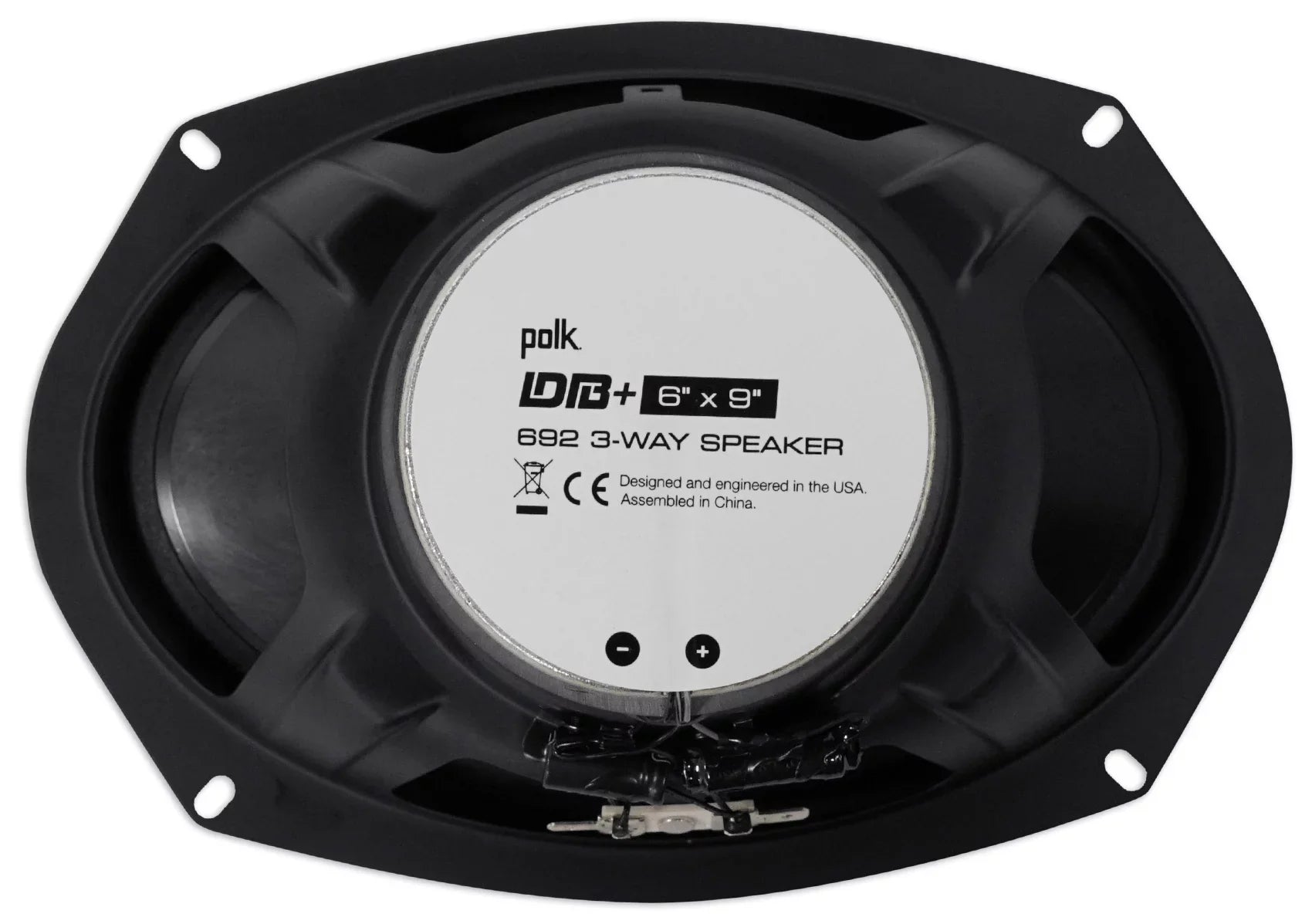 DB692 Audio Car 6X9" Marine/ATV/Motorcycle/Boat Speakers+Headphones 2) Polk 450w