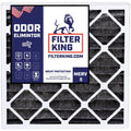 King Size: MADE | 13.5 14x25x1 4-PACK Air .75" Filters IN x USA Filter Actual HVAC Filter | Carbon x 24.5 MERV 8 | | A/C Pleated Furnace