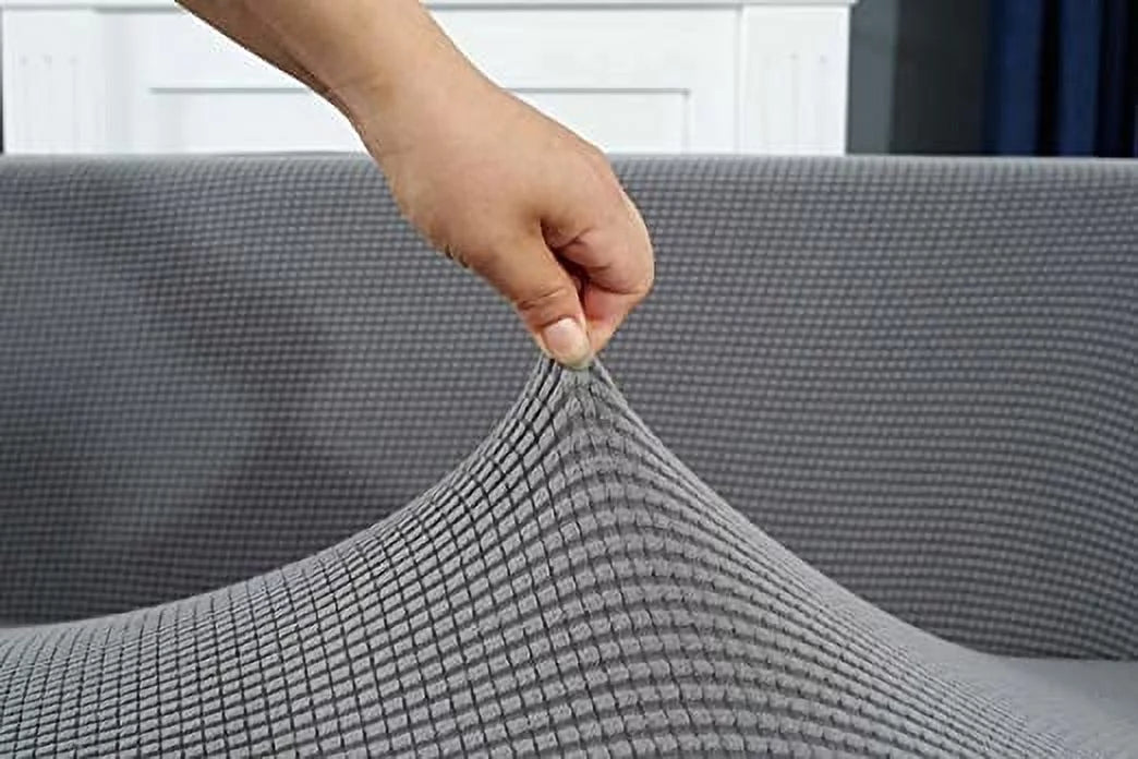 Gray, Dogs L Sofa Covers inch Washable Durable Couch Seater, Protector¡­, Shape Sectional Pets, Nvzi 3 Slipcover Furniture 1 Living Covers 2 Seater:70-84 Light Room Thick Stretch Sectional 3 4 Couch