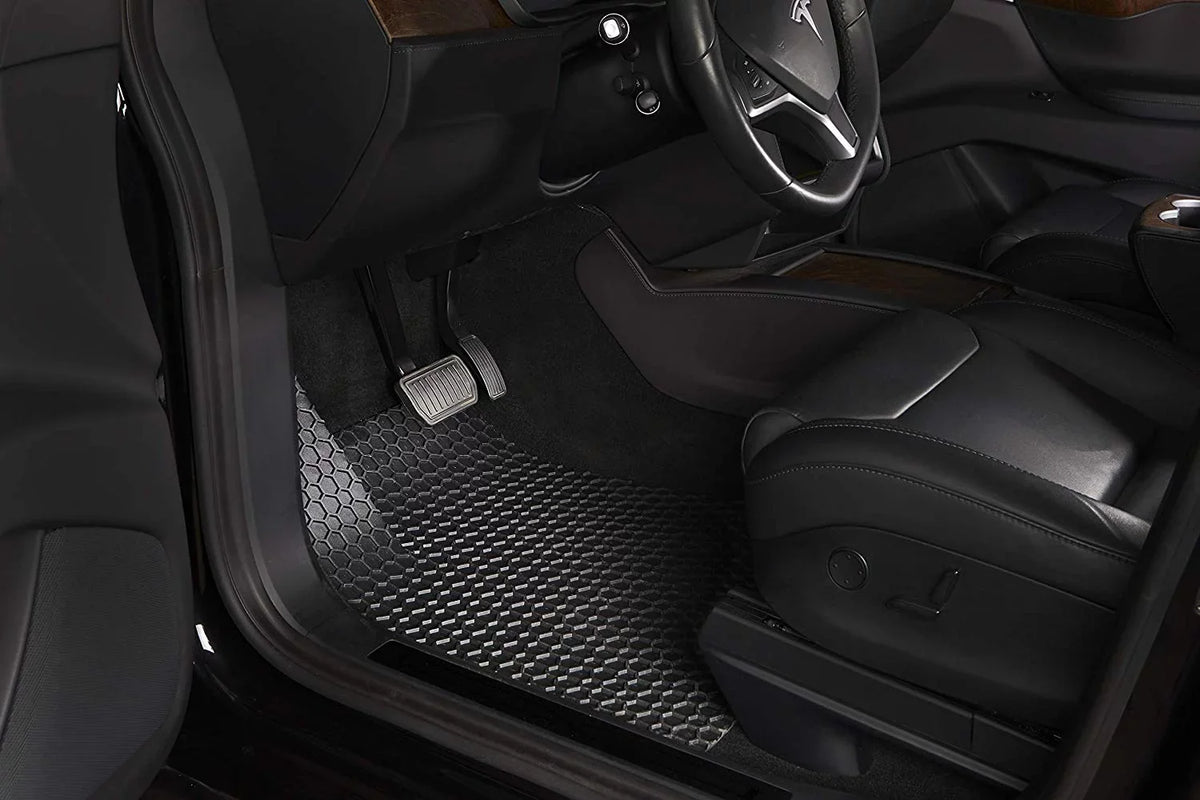 with TOUGHPRO 4Runner 2021 Compatible Mat - Floor Accessories - Row Weather - Toyota (Front All Set) Heavy Duty