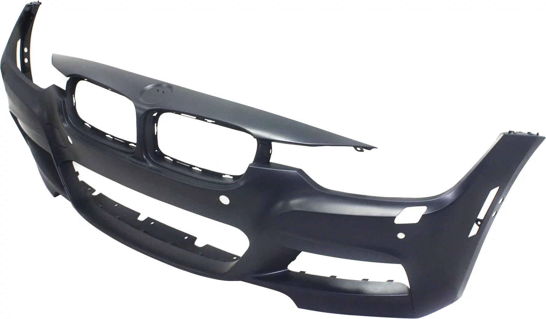 2013-2018 For HLW/PDC COVER 3-SERIES Sensor BUMPER Line BMW Sport M Front Sedan/Wagon Primed with Holes/IPAS/Camera with Compatible