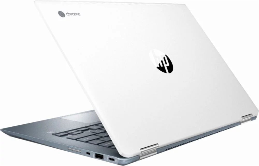 HP White 8GB i3 14" Core - - Cloud In Memory Finish 2-in-1 Ceramic Touch-Screen 14-DA0011DX Laptop Notebook Touchscreen And Chromebook eMMC - Flash Memory 64GB HP - - Blue Intel