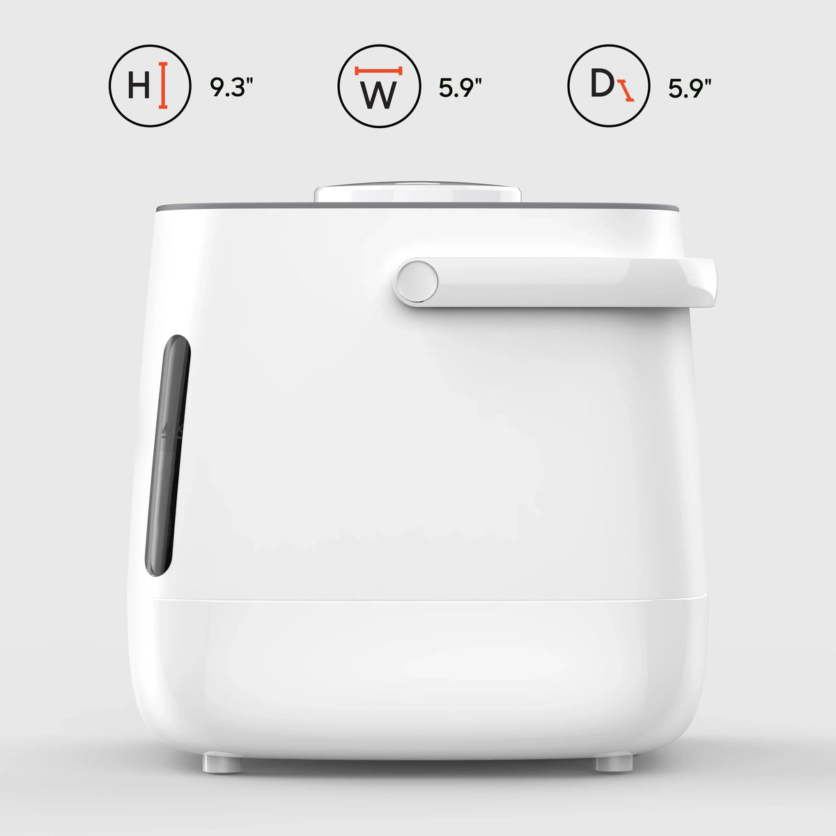 Image Humidifier, White 4 Sharper Mist Ultrasonic (New)