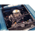 Dockery Worldwide 600 with Limited Blue Model Ford Stripes Donahue GT Car Piece Scale 350R - 1965 Metallic Shelby Mark No.11B 1-18 to Edition White Diecast