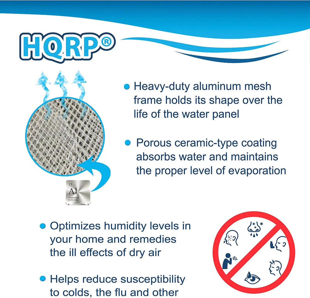 Humidifiers Aprilaire 360, 568 HQRP 2-Pack 600M, 350, 700M, 600, #35; 560, Panel Water for 700,