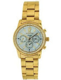 Steel White Stainless 11771 Gold Angel Invicta Dial Women's Plated Watch MOP