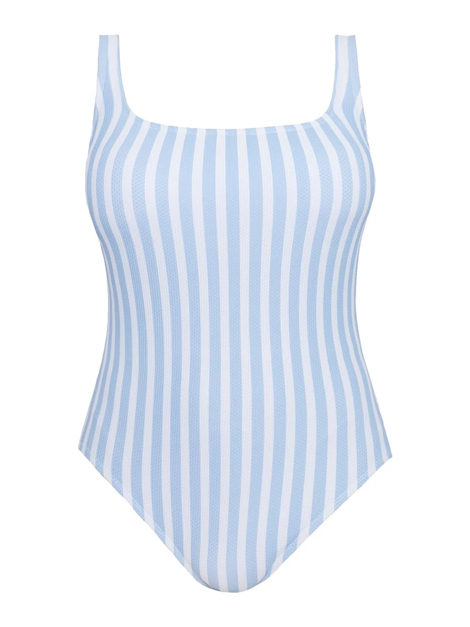 Neck Women's and Square Swimsuit, Time Piece XS-3X One Pique Tru Sizes
