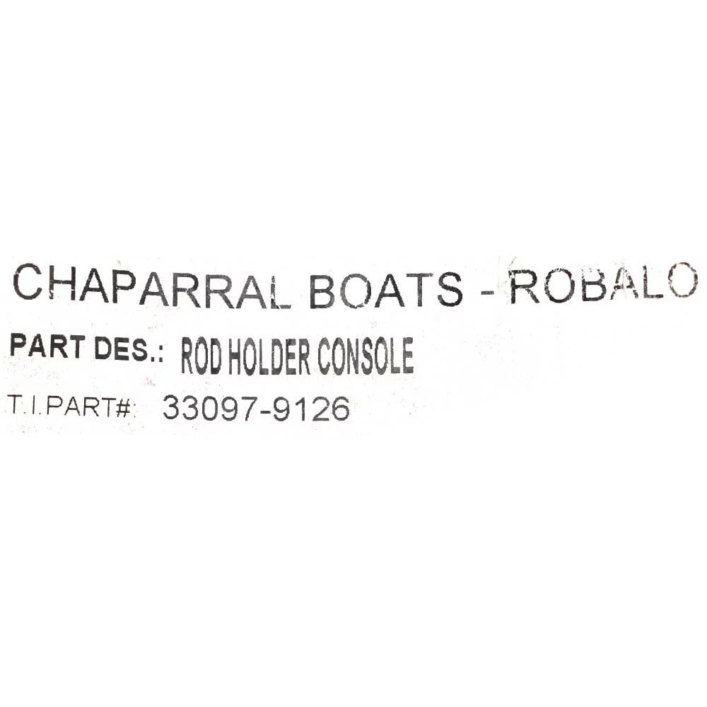 Holder Robalo Console Boat Starboard Rod 26-9126 R300 | Panel