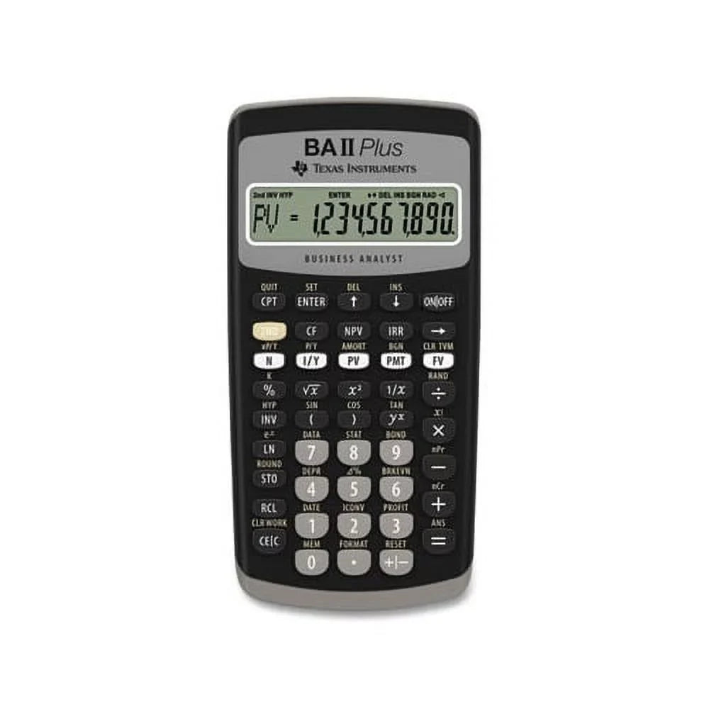 Calculator BAIIPlus Financial 10-Digit LCD