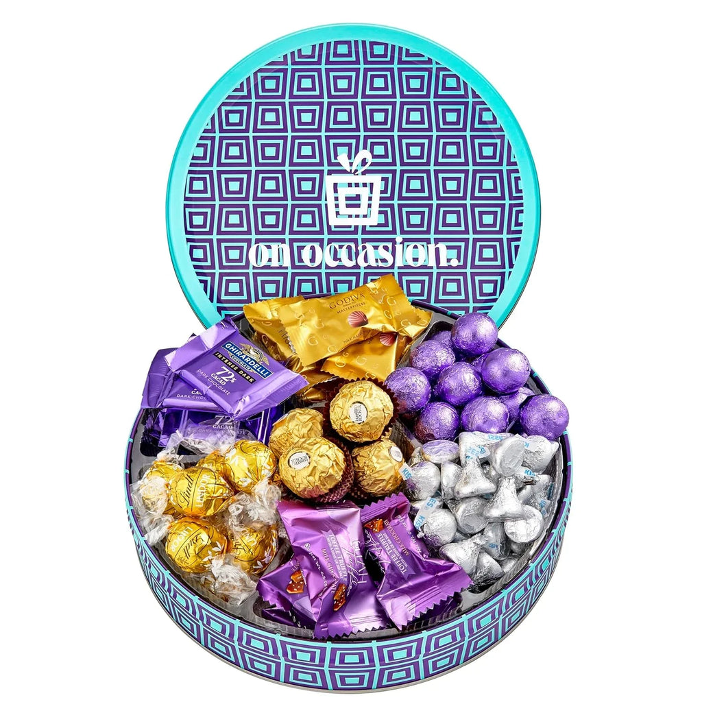 Ghir Gift | Box Chocolate for Luxury Chocolate Pack Basket Godiva Gifts Chocolate Kisses, Men, Assorted Brand Gift Variety Tin- Occasion?? Women Hershey On Christmas Includes Chocolate, | Gourmet By |