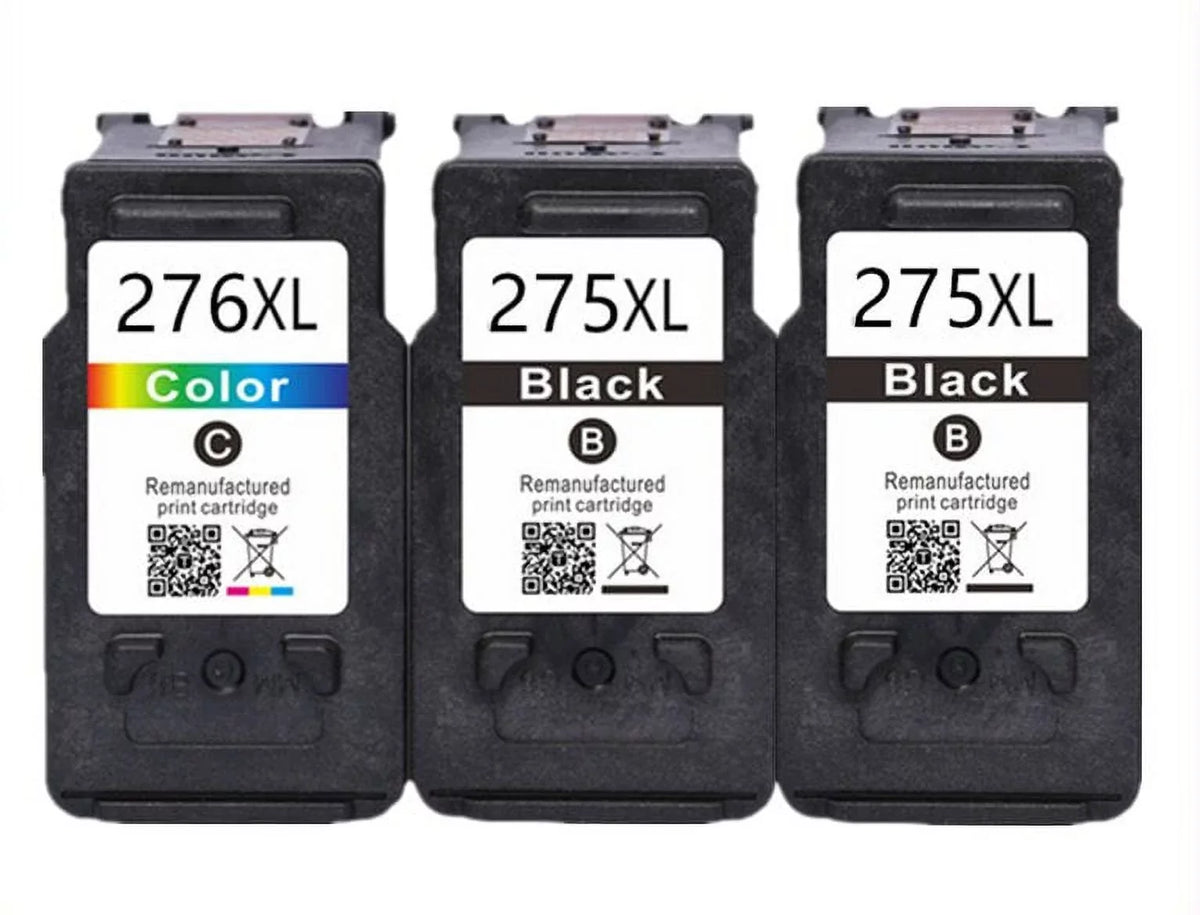 Color) 1 Ink Black 275XL XL (2 for TS3520 Canon PG-275 Replacement Canon for Compatible XL 276XL TR4722 PIXMA & CL-276 TR4700