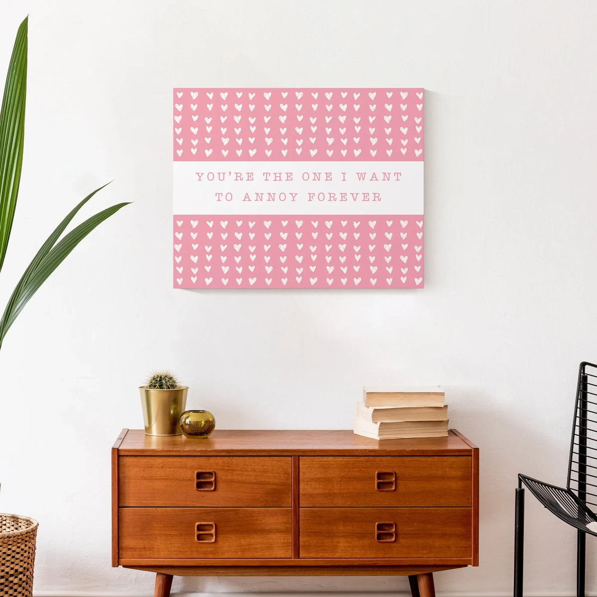 20 Wall 16 Art Products Pink Canvas x Annoy One Forever Creative