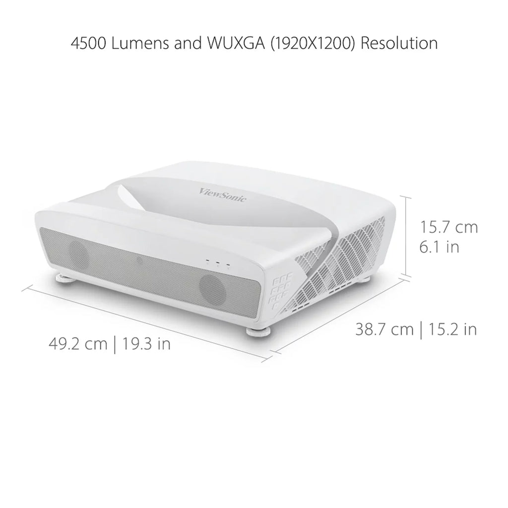 LS831WU HV Education with Ultra Settings and Adjustment for Corner Short Keystoning, 4 Throw WUXGA Lumens 4500 Projector Business ViewSonic and