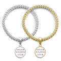 Couple soldier Bangle Bracelet Lover Best Quote ever Profession Chain Jewelry Pendant