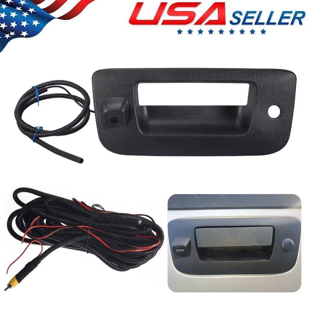 Tailgate Sierra Chevy Silverado/GMC Handle Safety JahyShow Camera Enhance Backup - for