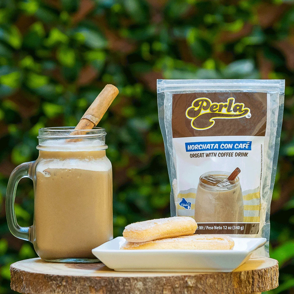 each) oz Salvadorena Horchata Drink) 20 (Orgeat con of Cafe with Case Perla Coffee (12